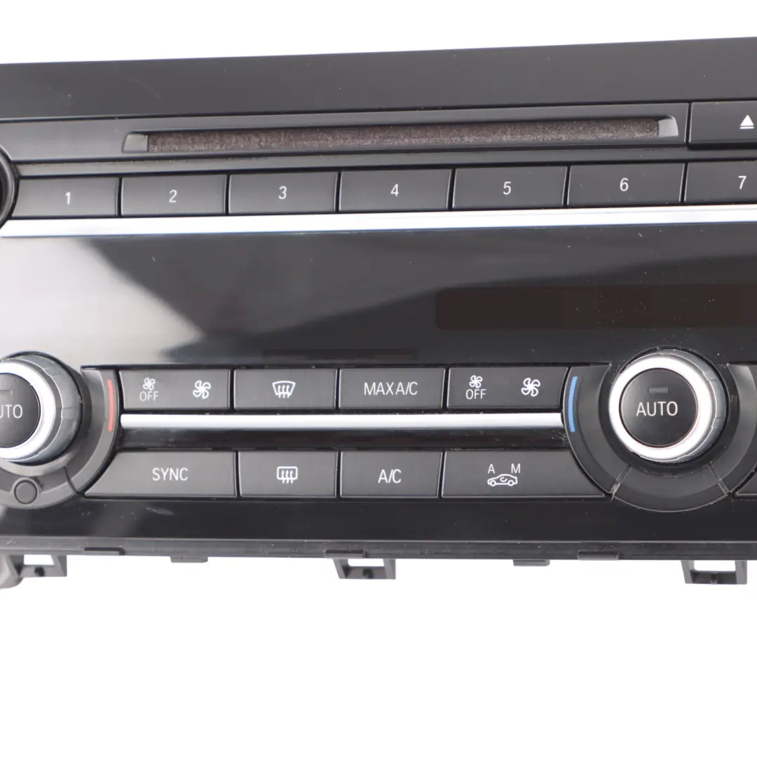 A/C Air Condition Heater Radio CD Player Control Panel to BMW F13 M6 with Part number 6824219 BMW F13 M6 A/C Air Condition Heater Radio CD Player Control Panel - SKU 6824219 - Part number 6824219