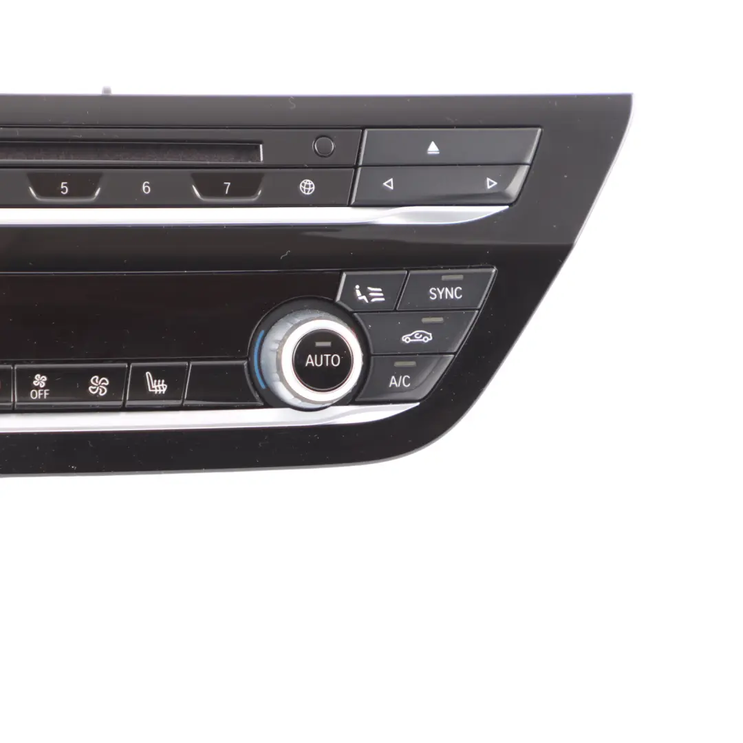 Radio Air Conditioning A/C Control Switch Unit Panel Black to BMW G30 G32 with Part number 6826844 BMW G30 G32 Radio Air Conditioning A/C Control Switch Unit Panel Black - SKU 6826844-1 - Part number 6826844