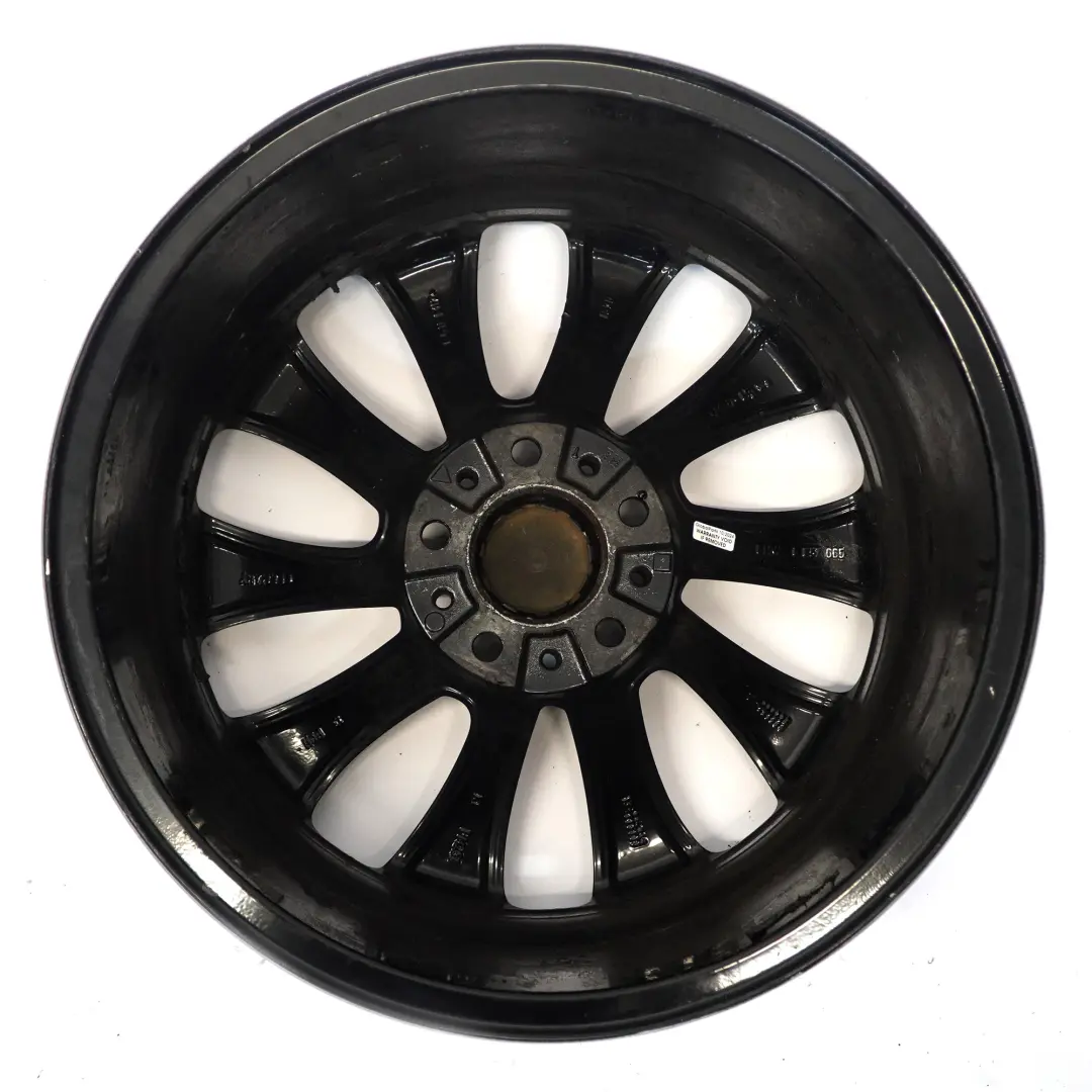 BMW F10 F11 F12 Roues noires en alliage 18" 8J ET:30 Turbine Style - SKU 6857665-3 - Numéro de pièce 6857665