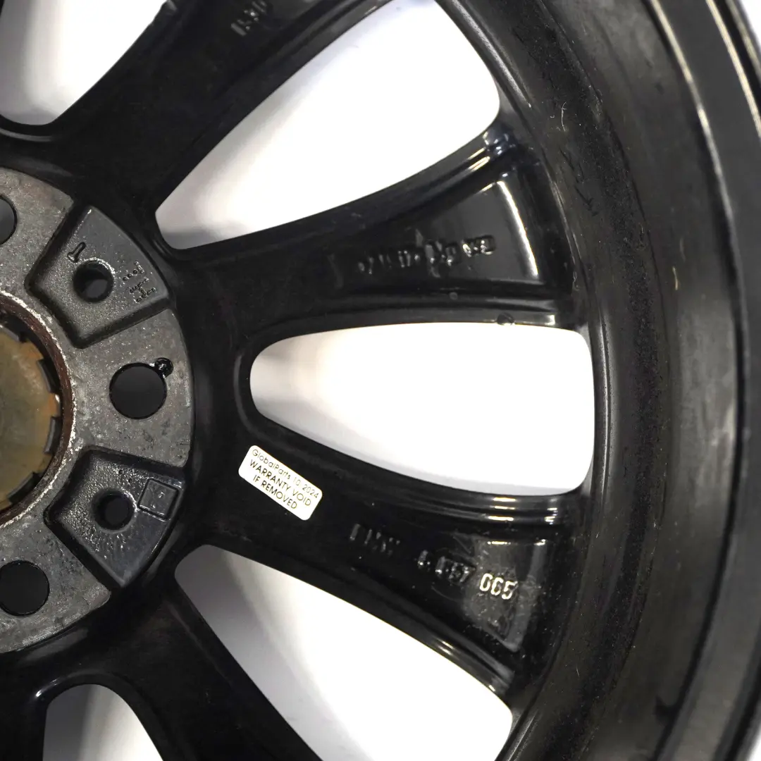 Alloy RIm 18" 8J ET:30 Turbine Style to BMW F10 F11 F12 Black Wheel with Part number 6857665 BMW F10 F11 F12 Black Wheel Alloy RIm 18" 8J ET:30 Turbine Style - SKU 6857665-3 - Part number 6857665