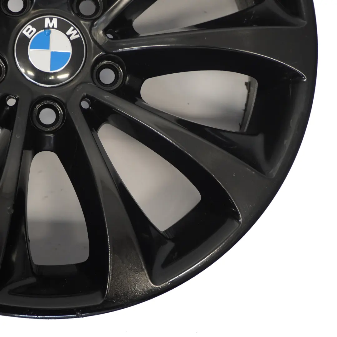 BMW F10 F11 F12 Llanta de Aleación Negra RIm 18" 8J ET:30 Estilo Turbina - SKU 6857665-3 - Número de pieza 6857665