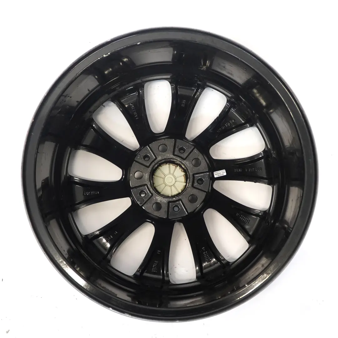 BMW F10 F11 F12 Roues noires en alliage 18" 8J ET:30 Style turbine - SKU 6857665-4 - Numéro de pièce 6857665