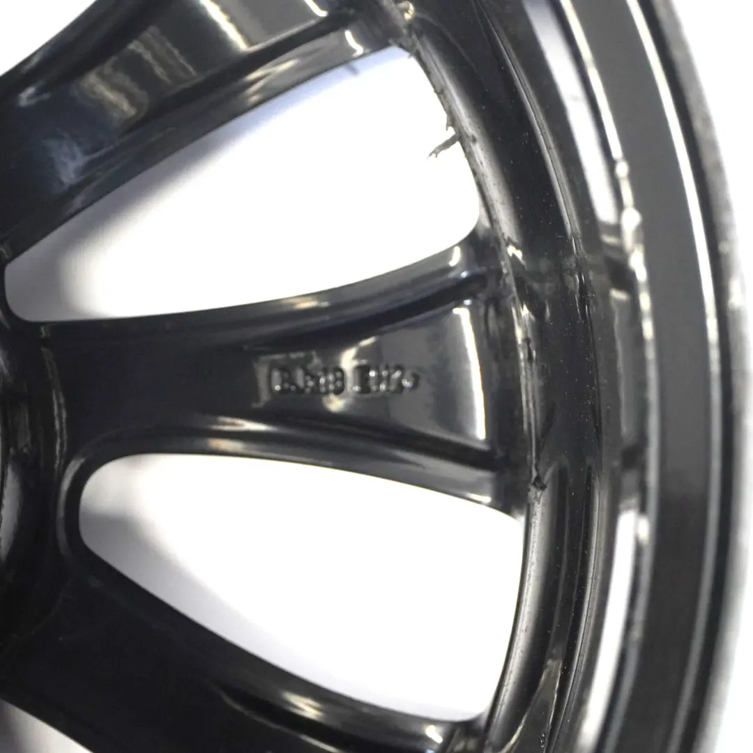 Llanta de Aleación Negra RIm 18" 8J ET:30 Estilo Turbina para BMW F10 F11 F12 con número de pieza 6857665 BMW F10 F11 F12 Llanta de Aleación Negra RIm 18" 8J ET:30 Estilo Turbina - SKU 6857665-4 - Número de pieza 6857665