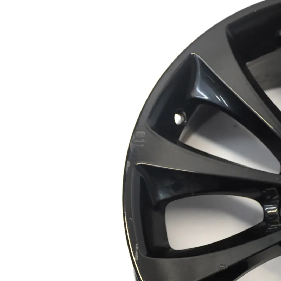 BMW F10 F11 F12 Roues noires en alliage 18" 8J ET:30 Style turbine - SKU 6857665-4 - Numéro de pièce 6857665