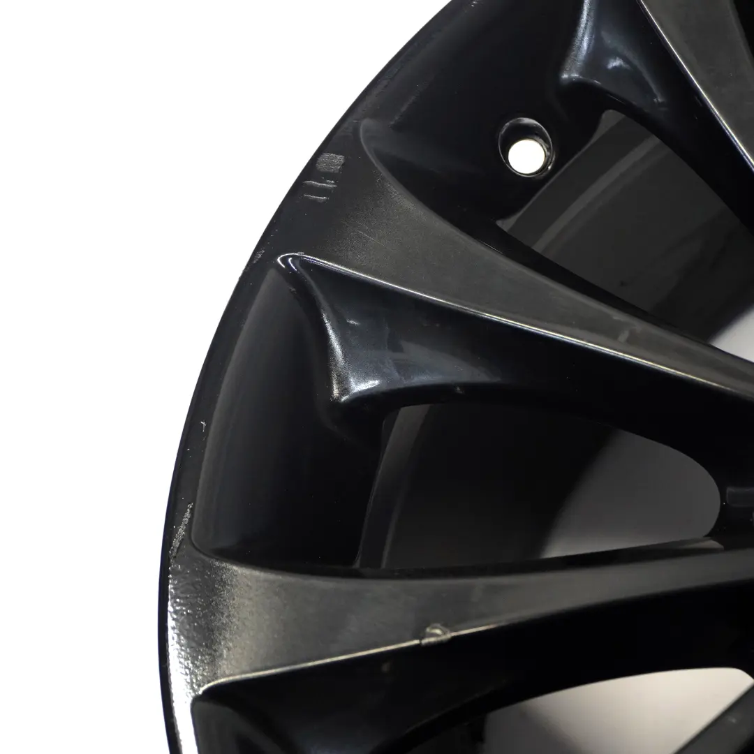 Czarna Felga Aluminiowa 18" 8J ET:30 Wzór Turbiny do BMW F10 F11 F12 o numerze 6857665 BMW F10 F11 F12 Czarna Felga Aluminiowa 18" 8J ET:30 Wzór Turbiny - SKU 6857665-4 - Numer Części 6857665