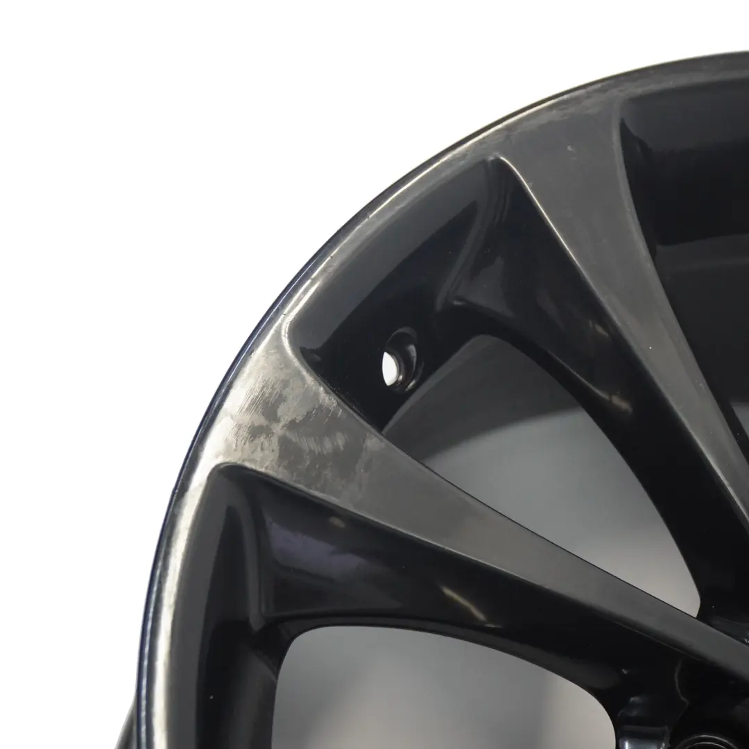 Alloy RIm 18" 8J ET:30 Turbine Style to BMW F10 F11 F12 Black Wheel with Part number 6857665 BMW F10 F11 F12 Black Wheel Alloy RIm 18" 8J ET:30 Turbine Style - SKU 6857665-5 - Part number 6857665