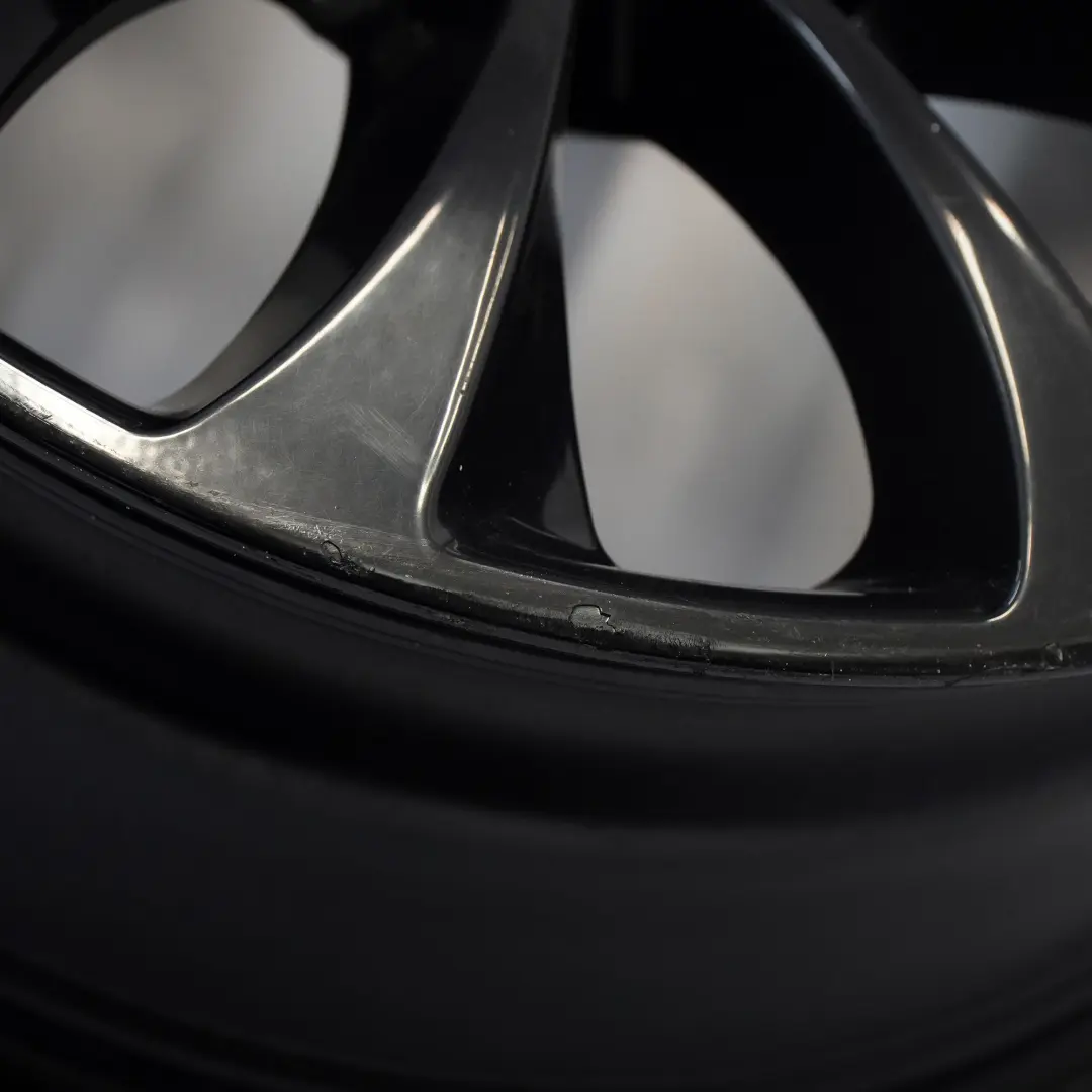 Alloy RIm 18" 8J ET:30 Turbine Style to BMW F10 F11 F12 Black Wheel with Part number 6857665 BMW F10 F11 F12 Black Wheel Alloy RIm 18" 8J ET:30 Turbine Style - SKU 6857665-5 - Part number 6857665