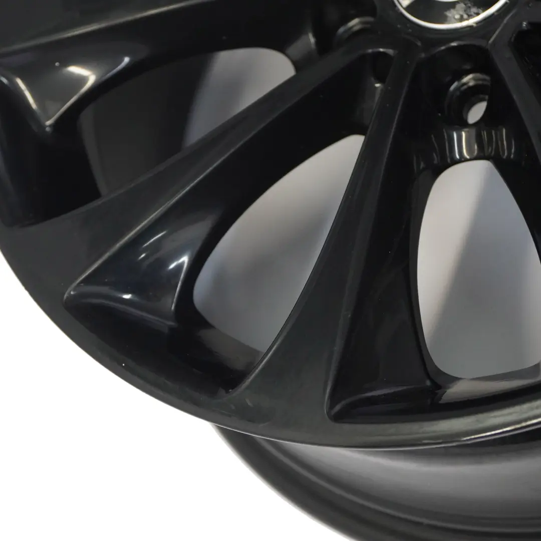 Alloy RIm 18" 8J ET:30 Turbine Style to BMW F10 F11 F12 Black Wheel with Part number 6857665 BMW F10 F11 F12 Black Wheel Alloy RIm 18" 8J ET:30 Turbine Style - SKU 6857665-5 - Part number 6857665