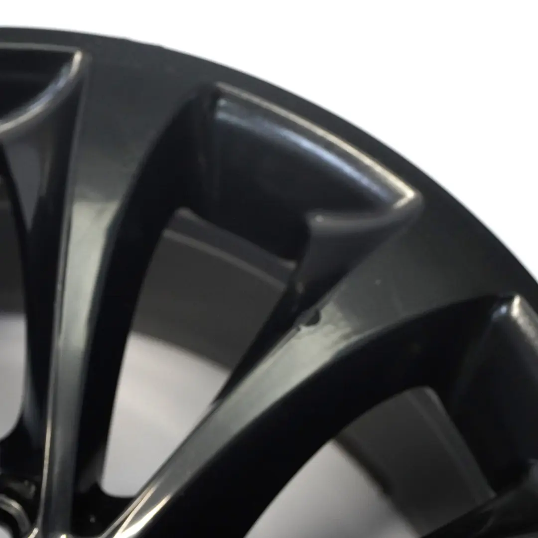 Alloy RIm 18" 8J ET:30 Turbine Style to BMW F10 F11 F12 Black Wheel with Part number 6857665 BMW F10 F11 F12 Black Wheel Alloy RIm 18" 8J ET:30 Turbine Style - SKU 6857665-6 - Part number 6857665