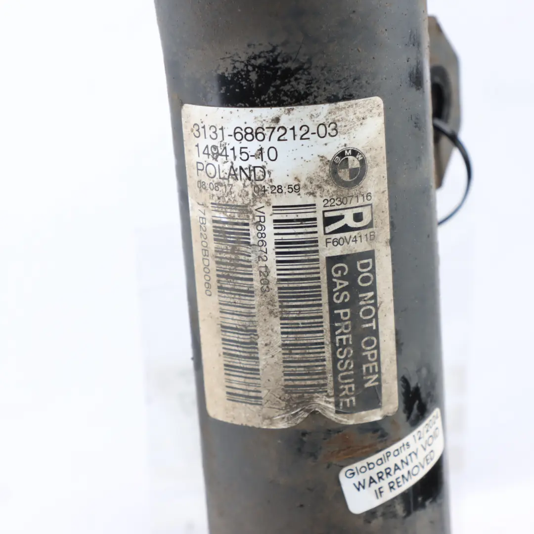 Suspension Avant Droite Jambe Force Ressort Disque Frein Essieu pour Mini F60 Cooper à propos du numéro de pièce 6867212 Mini F60 Cooper Suspension Avant Droite Jambe Force Ressort Disque Frein Essieu - SKU 6867212 - Numéro de pièce 6867212