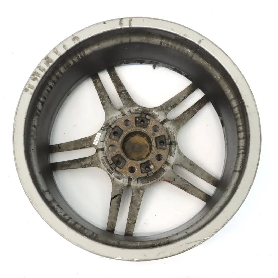 Llanta de aleación negra 18" 8J ET:34 V-Spoke 398 para BMW F30 F32 F33 LCI con número de pieza 6874819 BMW F30 F32 F33 LCI Llanta de aleación negra 18" 8J ET:34 V-Spoke 398 - SKU 6874819-1 - Número de pieza 6874819