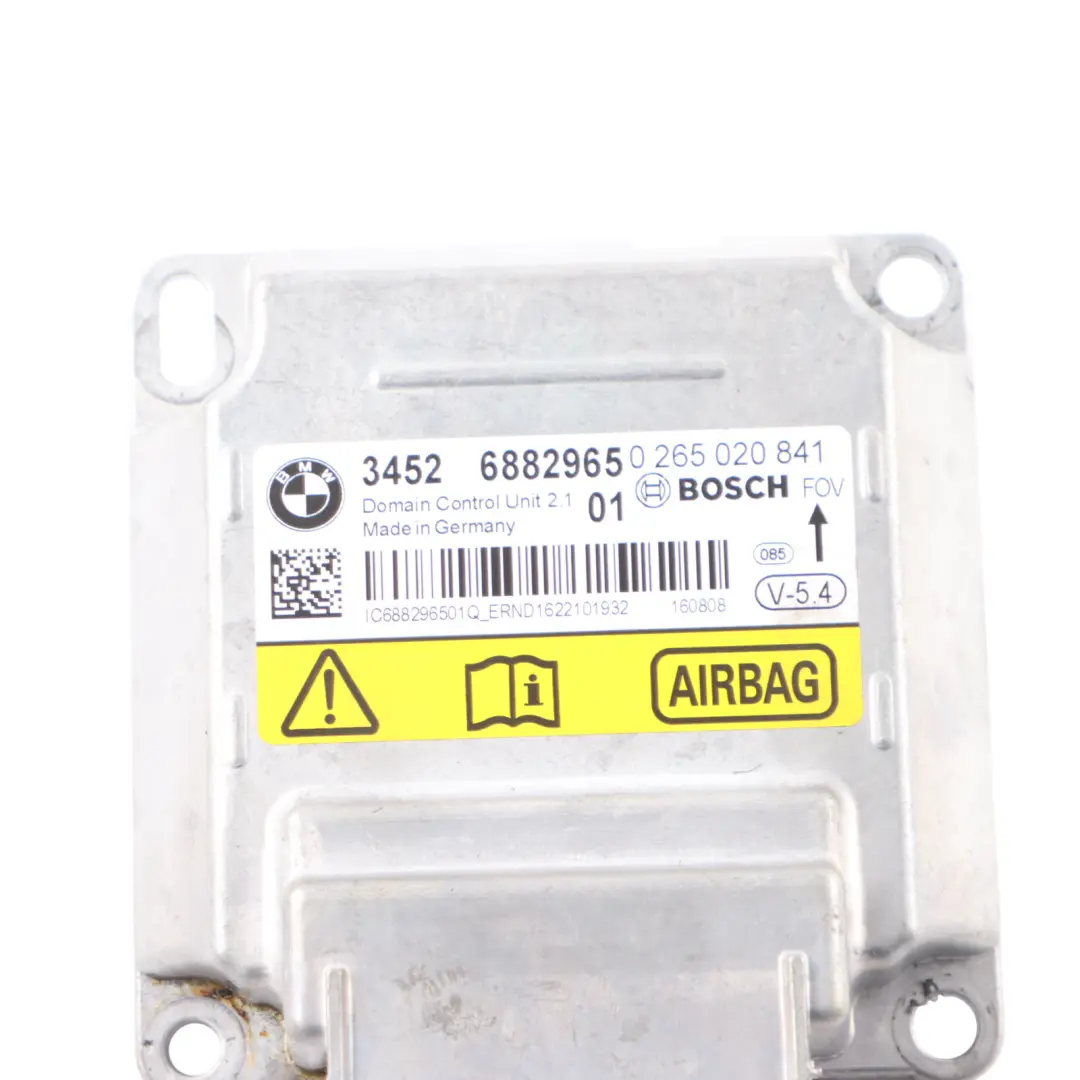 ICM Control Unit BMW F06 F07 GT F11 F12 F13 SRS Control Module Bag Unit to with Part number 6882965 ICM Control Unit BMW F06 F07 GT F11 F12 F13 SRS Control Module Bag Unit - SKU 6882965 - Part number 6882965