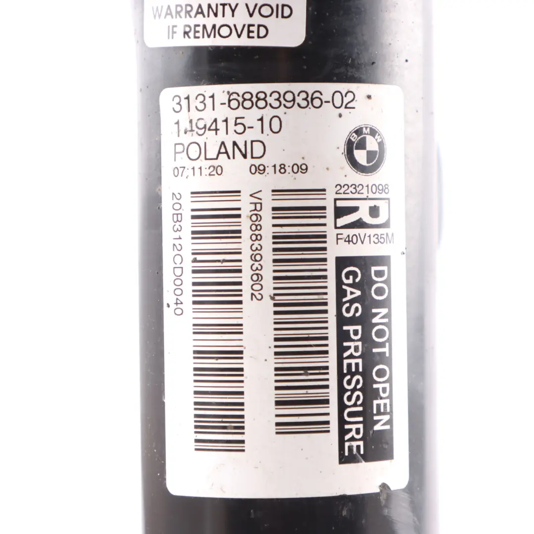 B48E Strut Shock Absorber Spring Front Right O/S to BMW F40 M135i with Part number 6883936 BMW F40 M135i B48E Strut Shock Absorber Spring Front Right O/S - SKU 6883936 - Part number 6883936