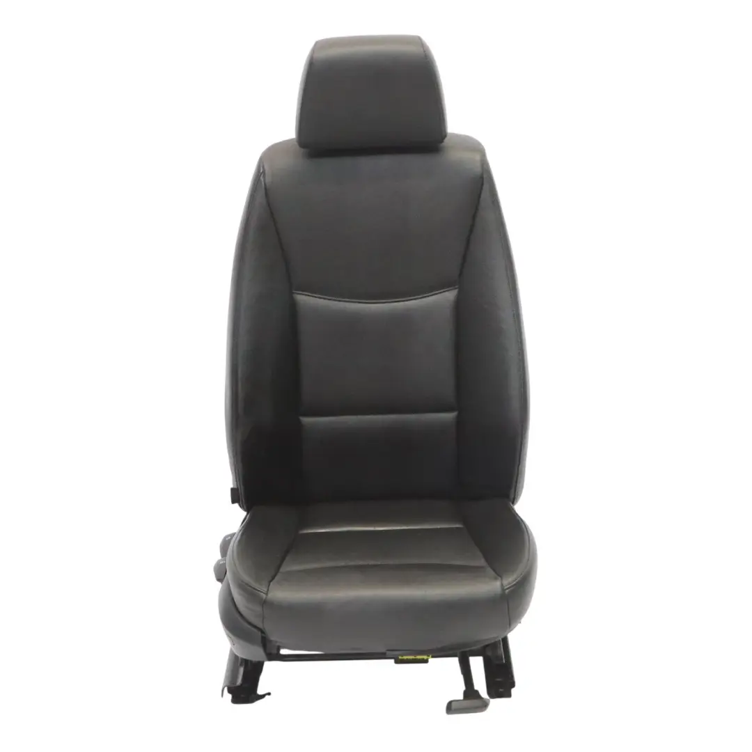 Cuero Negro Interior Delantero Derecho Asiento Lateral para BMW E90 E91 con número de pieza 6956378 BMW E90 E91 Cuero Negro Interior Delantero Derecho Asiento Lateral - SKU 6956378 - Número de pieza 6956378
