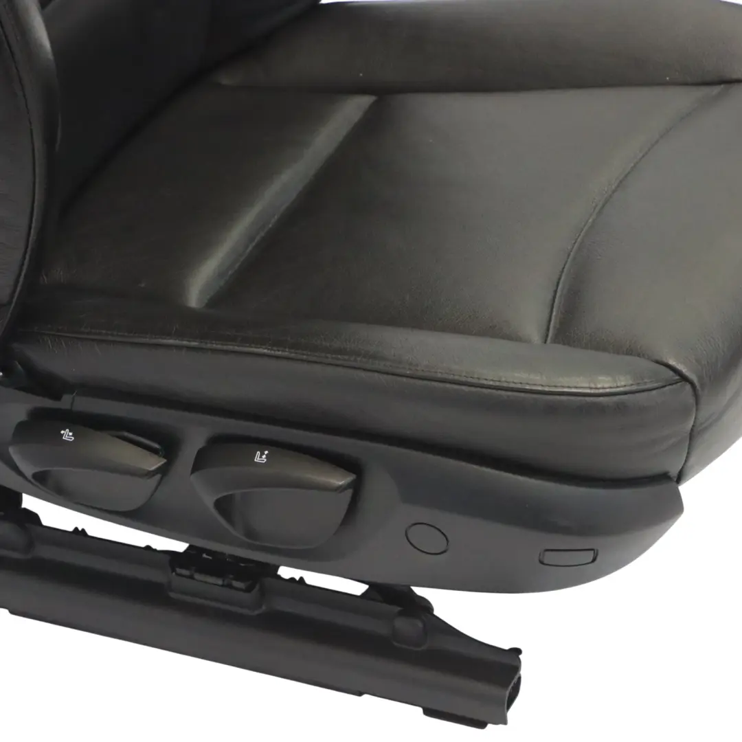 BMW E90 E91 Cuero Negro Interior Delantero Derecho Asiento Lateral - SKU 6956378 - Número de pieza 6956378