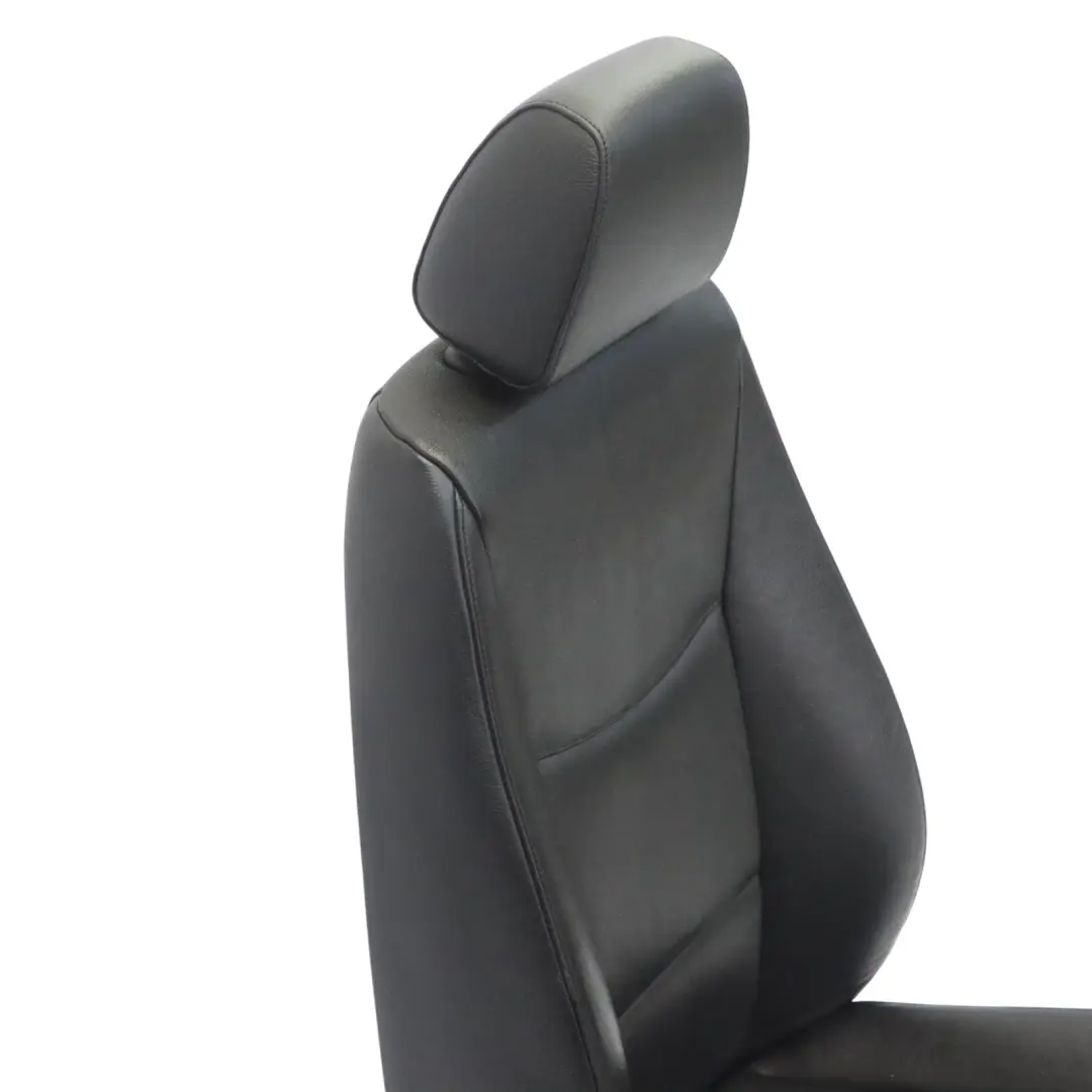Leather Interior Front Right O/S Side Seat to BMW 3 Series E90 E91 Black with Part number 6956378 BMW 3 Series E90 E91 Black Leather Interior Front Right O/S Side Seat - SKU 6956378 - Part number 6956378