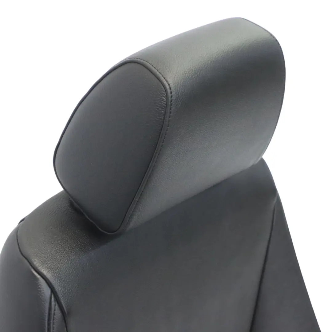 BMW 3 Series E90 E91 Black Leather Interior Front Right O/S Side Seat - SKU 6956378 - Part number 6956378