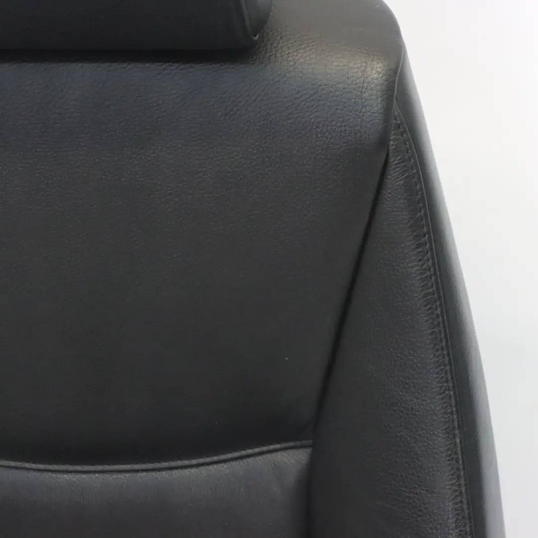 BMW E90 E91 Cuero Negro Interior Delantero Derecho Asiento Lateral - SKU 6956378 - Número de pieza 6956378