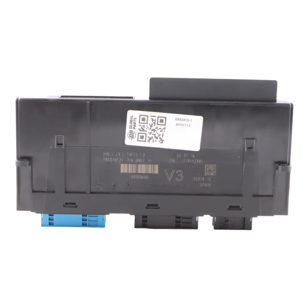 ECU Body Control Module Junction Box JBBFEIIIR LP to BMW F13 with Part number 6992415 BMW F13 ECU Body Control Module Junction Box JBBFEIIIR LP - SKU 6992415-1 - Part number 6992415