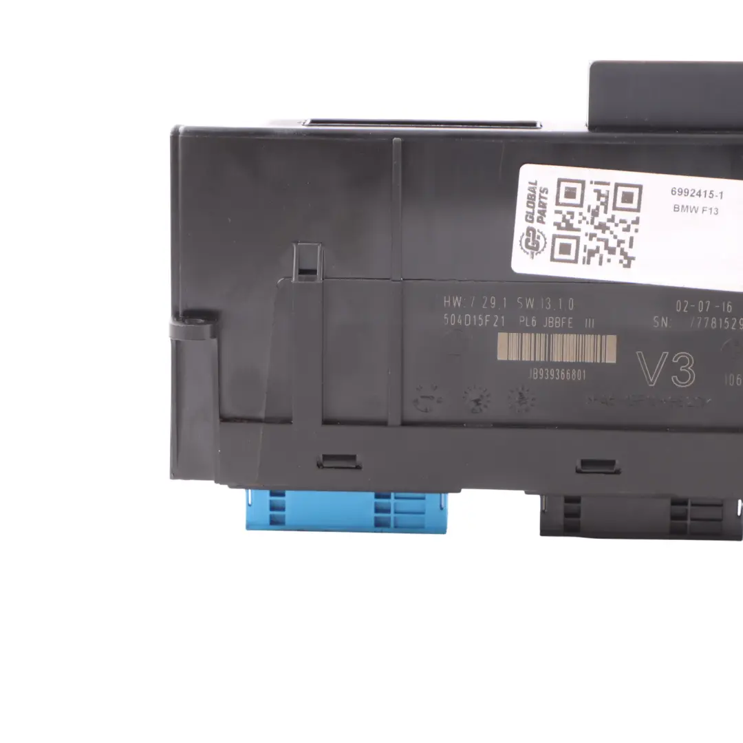 BMW F13 ECU Body Control Module Junction Box JBBFEIIIR LP - SKU 6992415-1 - Part number 6992415