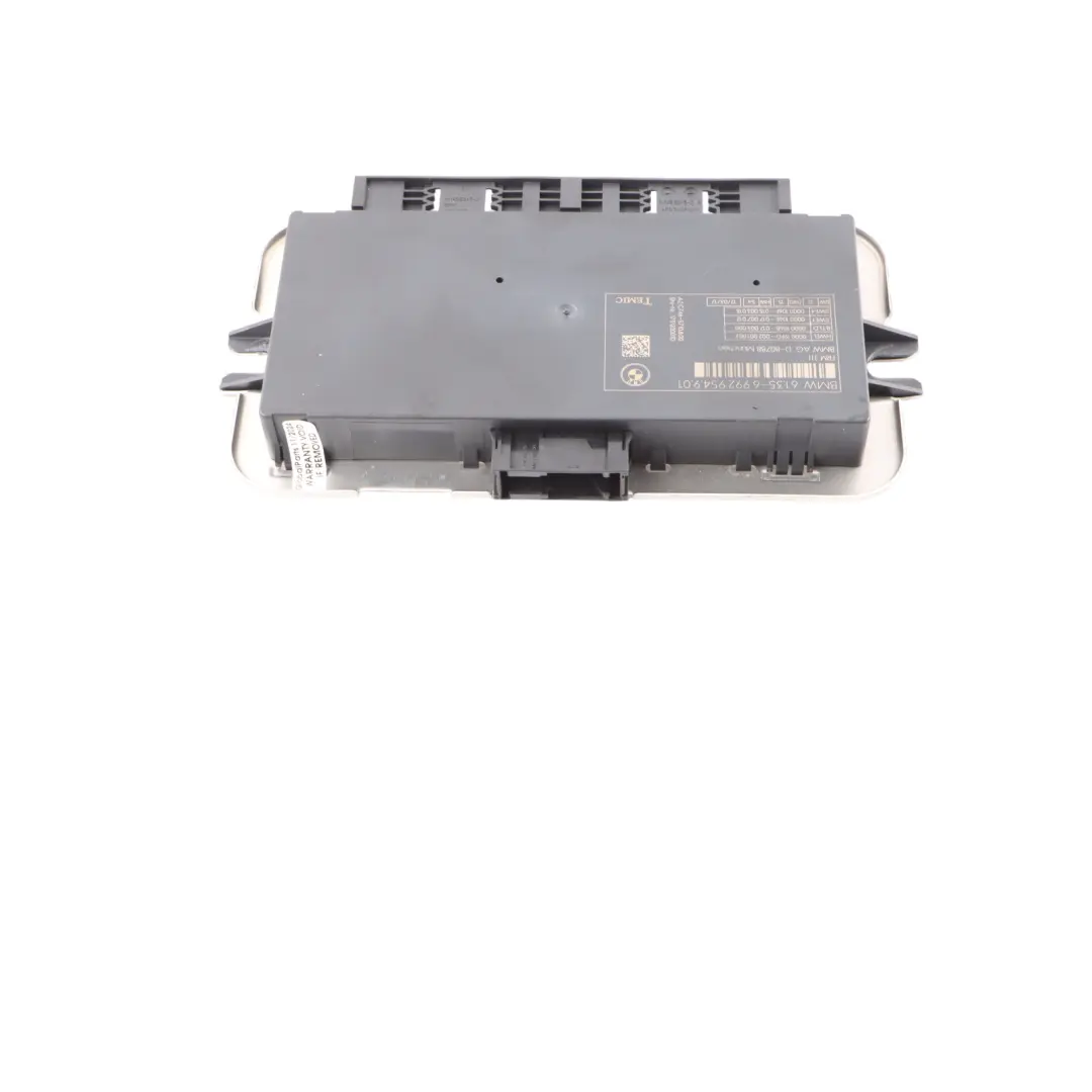 Footwell Light Module FRM III Control Unit to BMW X4 F26 with Part number 6992954 BMW X4 F26 Footwell Light Module FRM III Control Unit - SKU 6992954 - Part number 6992954