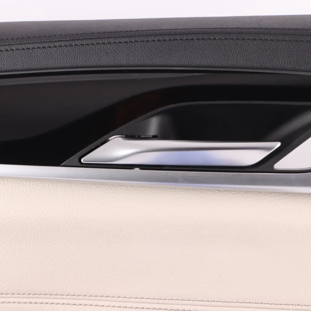 BMW G32 GT Door Card Front Left N/S Leather Dakota Ivory White Harman Kardon - SKU RHD-6994131 - Part number 6994131