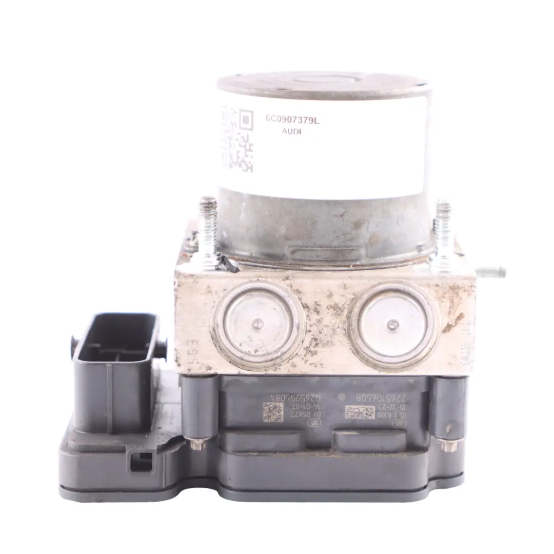 Audi A1 8X 1.6 TDI ABS Pump Wheel Braking Control Unit Module - SKU 6C0907379L - Part number 6C0907379L