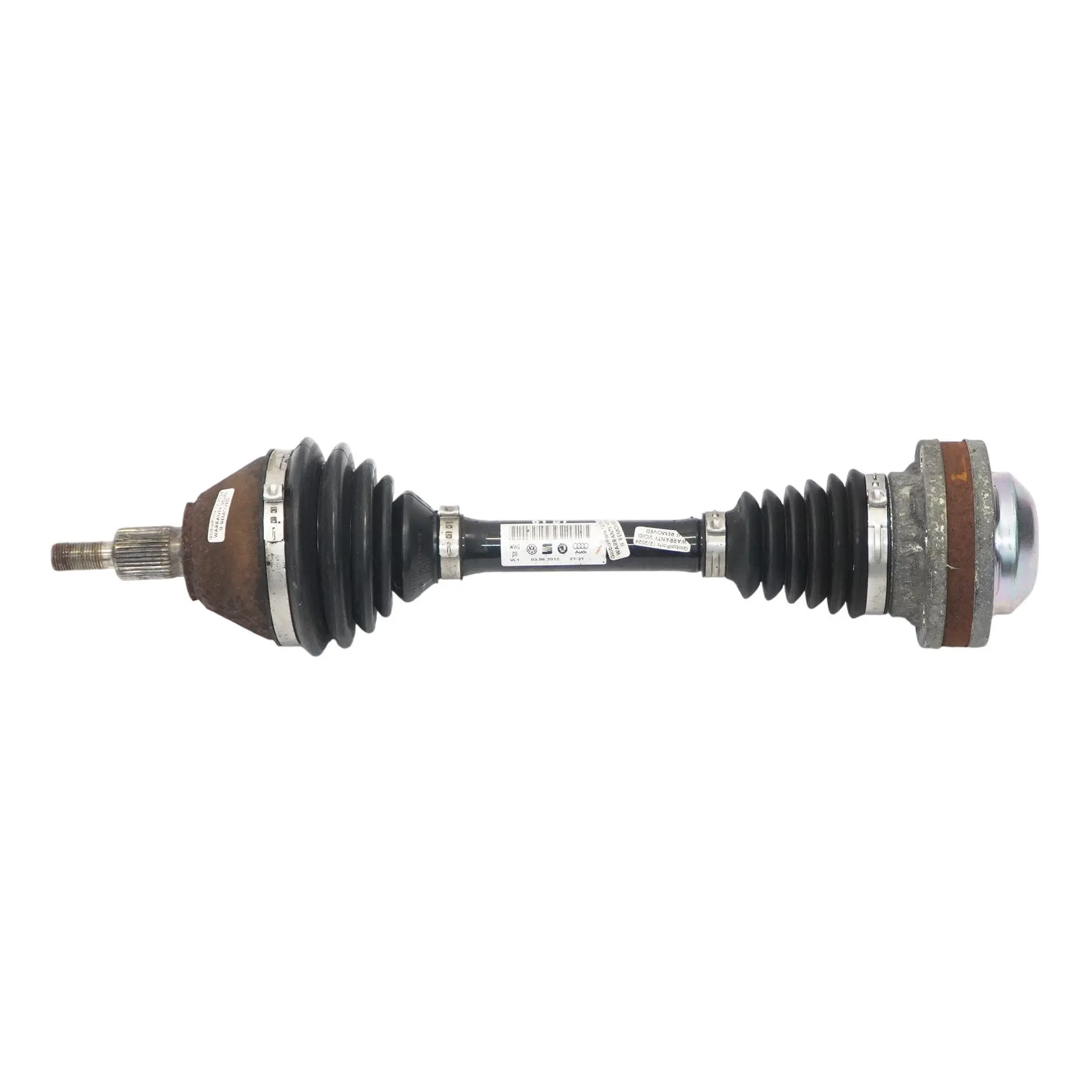 Audi A1 8X albero di trasmissione asse anteriore sinistro 6R00407761B