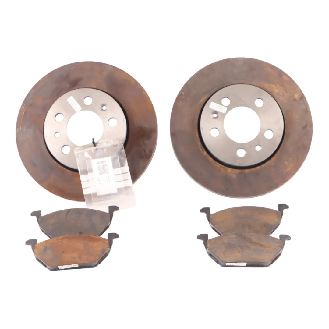 Front Brake Disc + Pads Set 288X25 5/100 to Volkswagen Polo 6R Audi A1 8X with Part number 6R0615301 Volkswagen Polo 6R Audi A1 8X Front Brake Disc + Pads Set 288X25 5/100 - SKU 6R0615301-1 - Part number 6R0615301