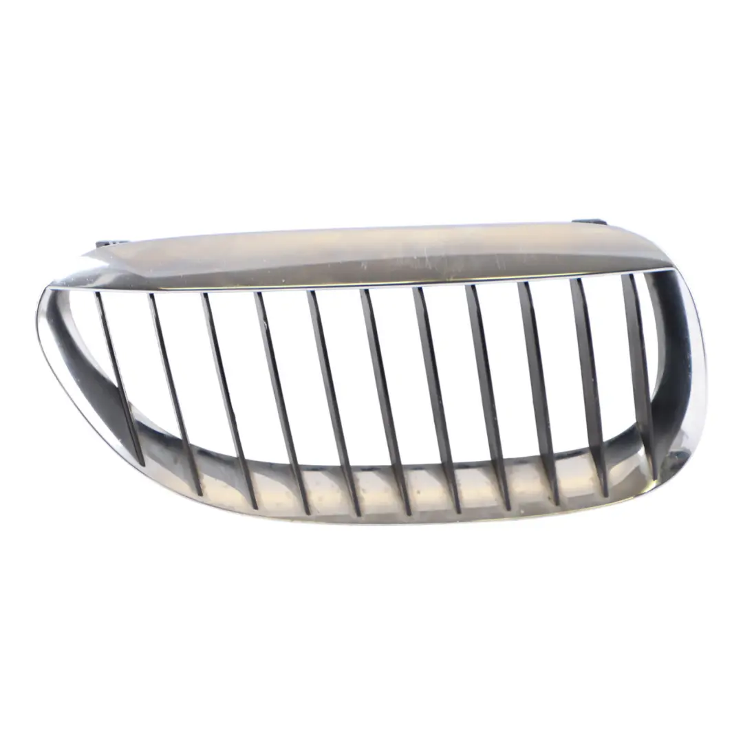 Front Bumper Grille Frame Right O/S Chrome Schwarz Black to BMW E63 E64 with Part number 7008916 BMW E63 E64 Front Bumper Grille Frame Right O/S Chrome Schwarz Black - SKU 7008916-1 - Part number 7008916