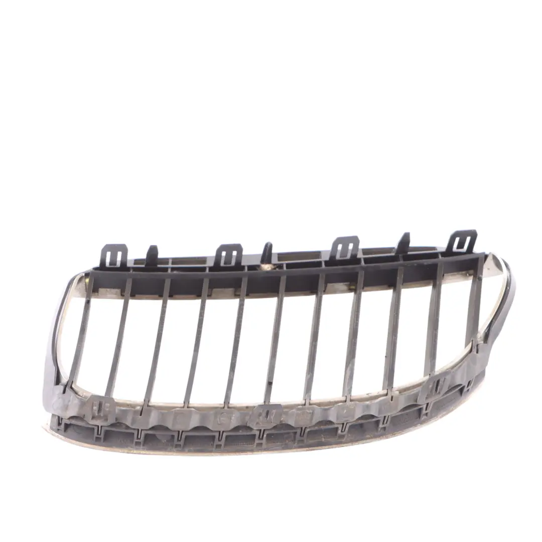 BMW E63 E64 Cadre Calandre Pare Chocs Avant Droit Chrome Schwarz Black - SKU 7008916-1 - Numéro de pièce 7008916