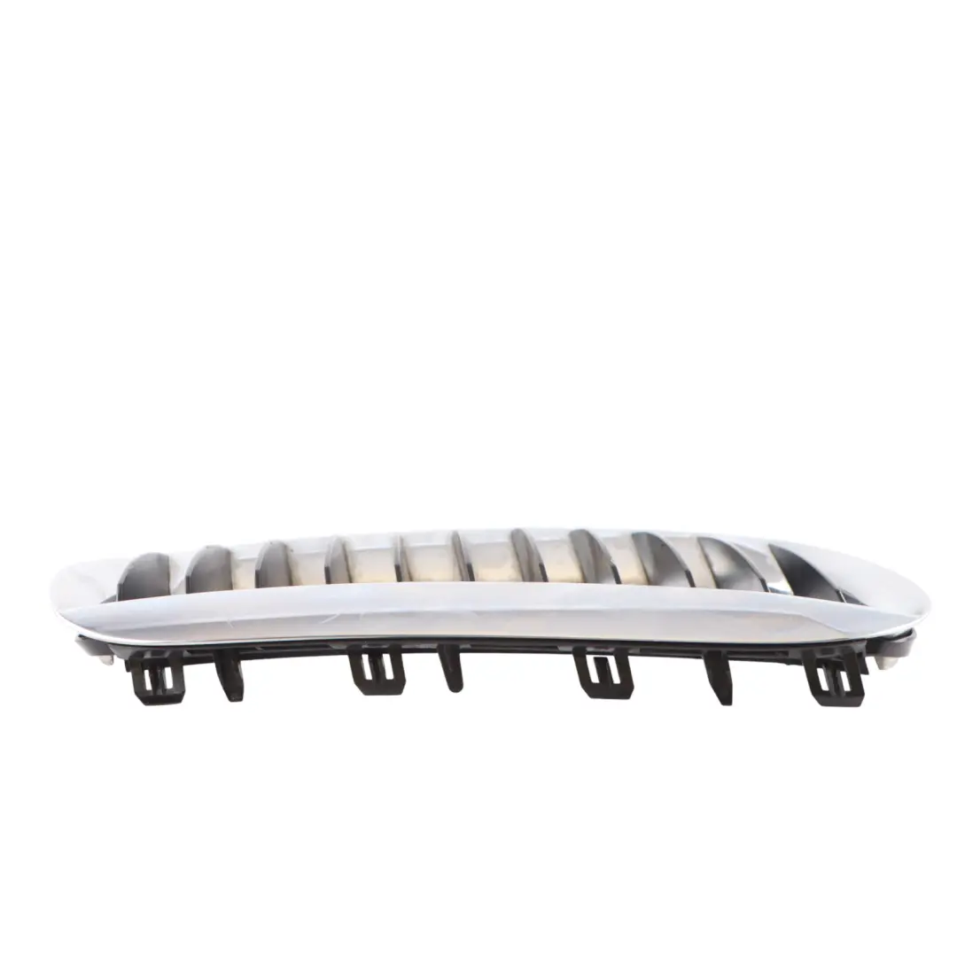 BMW E63 E64 Cadre Calandre Pare Chocs Avant Droit Chrome Schwarz Black - SKU 7008916-1 - Numéro de pièce 7008916