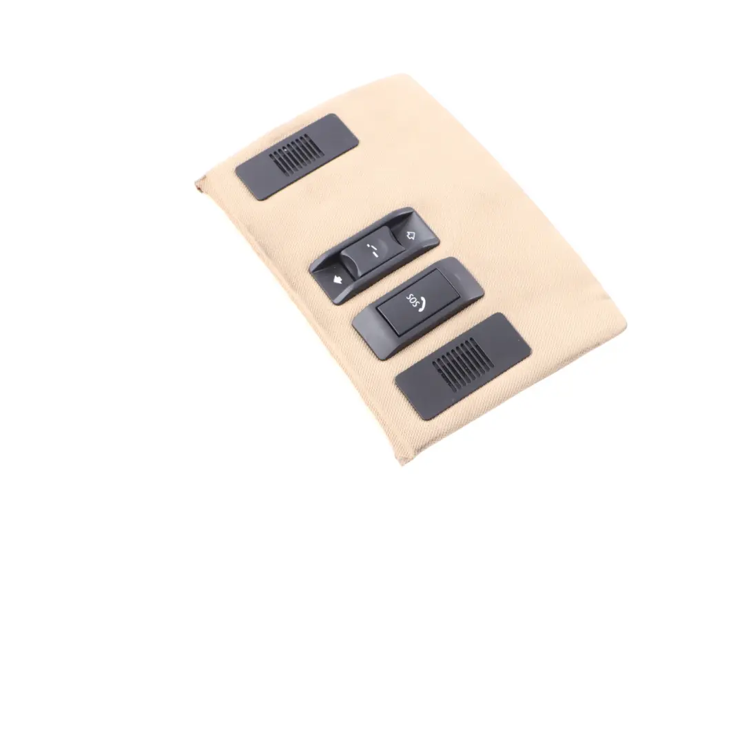Headlining Roof Cover BMW E60 LCI Front Trim Switch Button Beige to with Part number 7037685 Headlining Roof Cover BMW E60 LCI Front Trim Switch Button Beige - SKU 7037685 - Part number 7037685