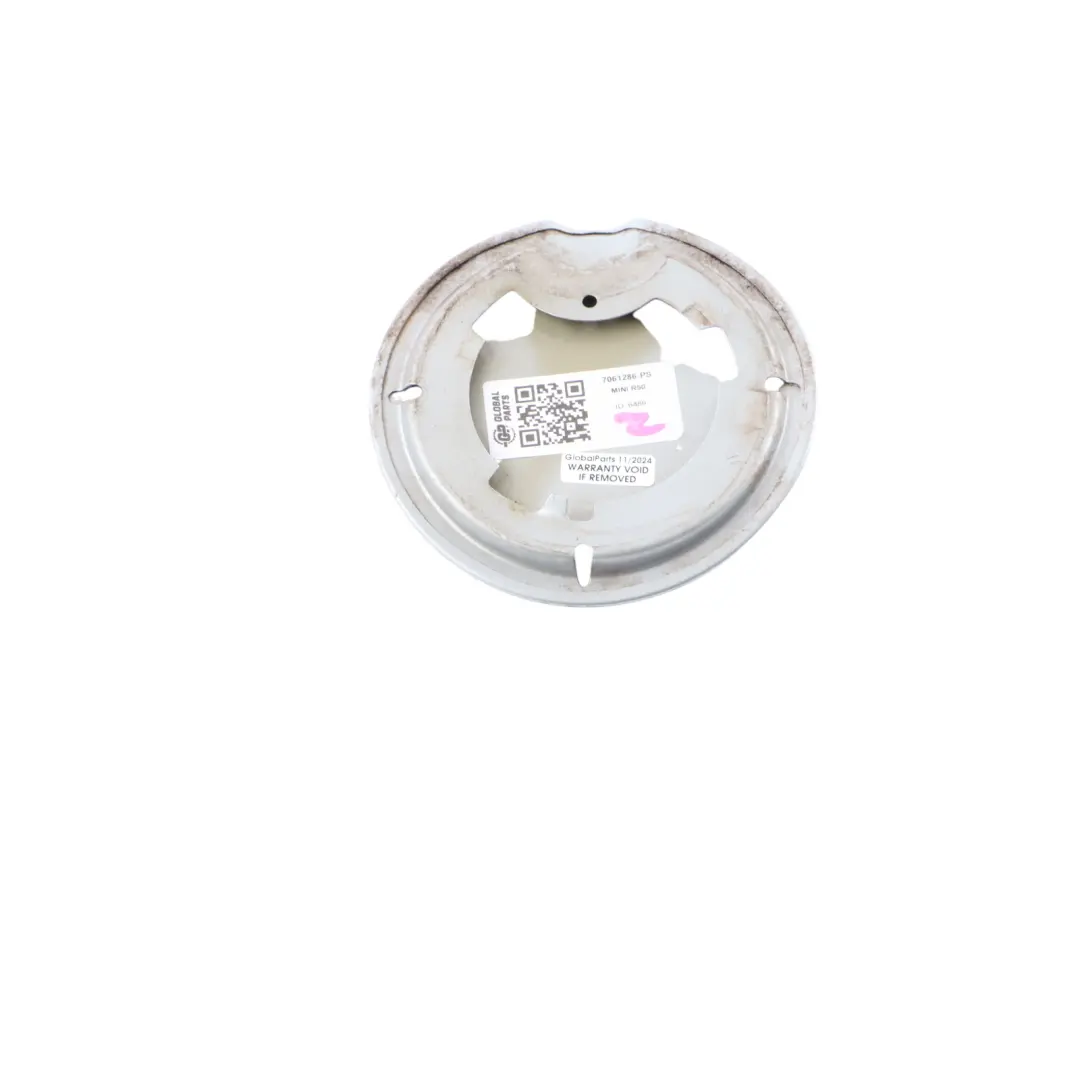 Mini R50 Fuel Tank Fill In Filler Cap Flap Cover Trim Pure SIlver - 900 - SKU 7061286-PS - Part number 7061286