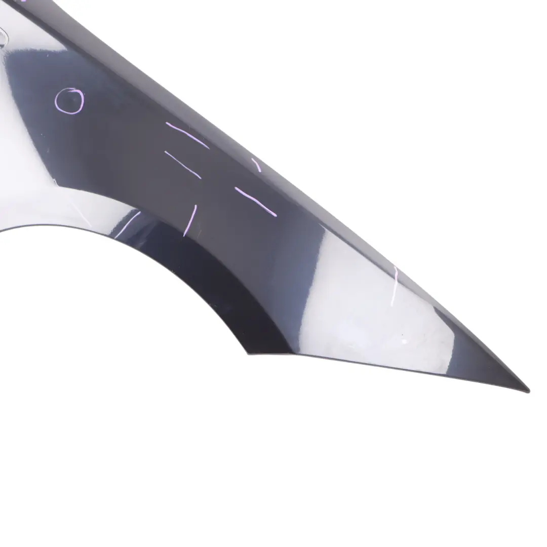 Side Panel Fender Wing Front Right O/S Monacoblau Blue - A35 to BMW E81 E87 with Part number 7133228 BMW E81 E87 Side Panel Fender Wing Front Right O/S Monacoblau Blue - A35 - SKU 7133228-MB - Part number 7133228