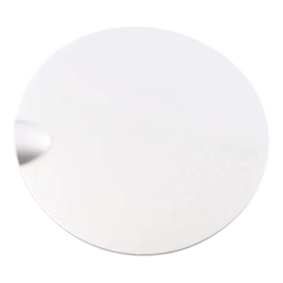 Mini Cooper R55 R56 LCI Filler In Flap Fuel Cap Cover Pure Silver 7148883