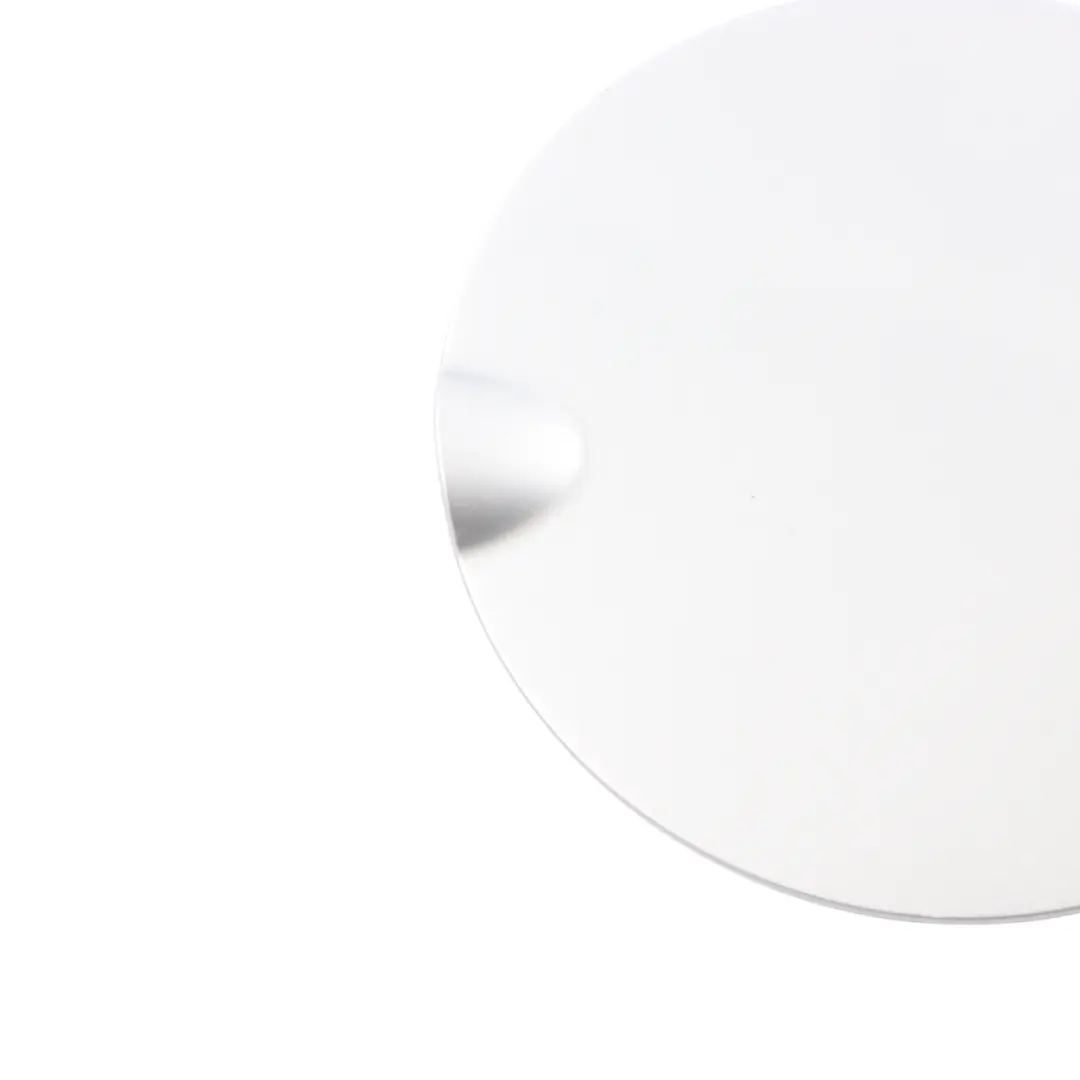 Filler In Flap Fuel Cap Cover Pure Silver to Mini Cooper R55 R56 LCI with Part number 7148883 Mini Cooper R55 R56 LCI Filler In Flap Fuel Cap Cover Pure Silver - SKU 7148883-PS1 - Part number 7148883