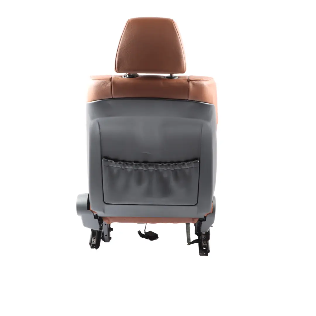 Front Left N/S Interior Heated Leather Dakota Rotorange to BMW E60 E61 Sport Seat with Part number 7152080 BMW E60 E61 Sport Seat Front Left N/S Interior Heated Leather Dakota Rotorange - SKU 7152080-1 - Part number 7152080