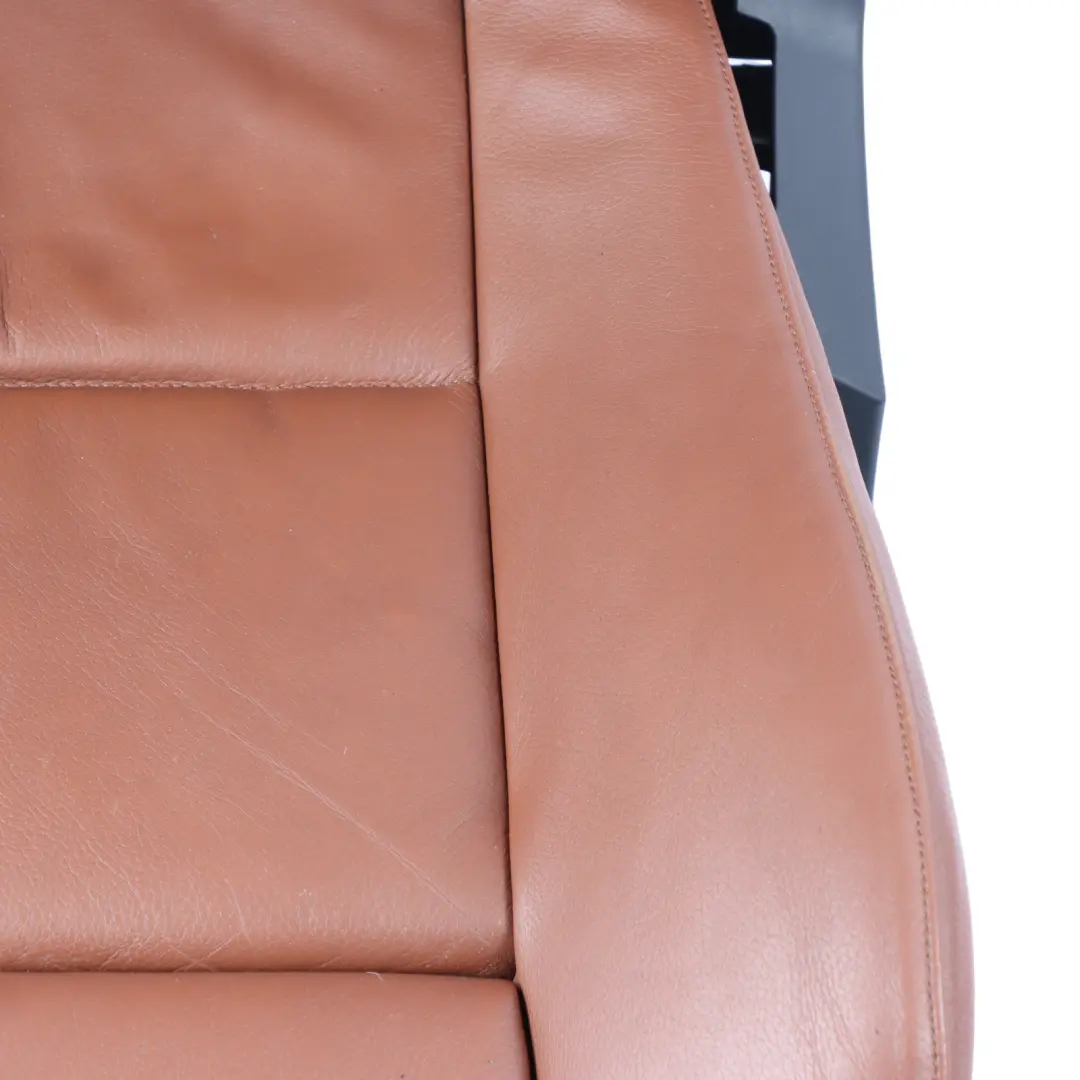 BMW E60 E61 Sport Seat Front Left N/S Interior Heated Leather Dakota Rotorange - SKU 7152080-1 - Part number 7152080