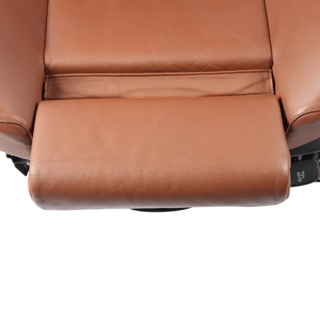 BMW E60 E61 Sport Seat Front Left N/S Interior Heated Leather Dakota Rotorange - SKU 7152080-1 - Part number 7152080