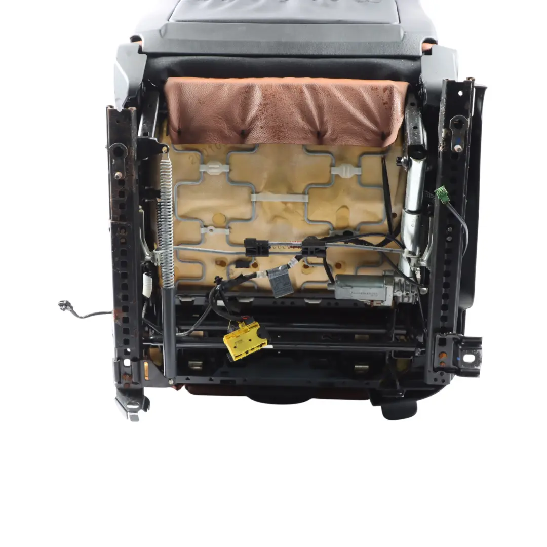 Front Right O/S Interior Heated Leather Dakota Rotorange to BMW E60 E61 Sport Seat with Part number 7152080 BMW E60 E61 Sport Seat Front Right O/S Interior Heated Leather Dakota Rotorange - SKU 7152080-2 - Part number 7152080