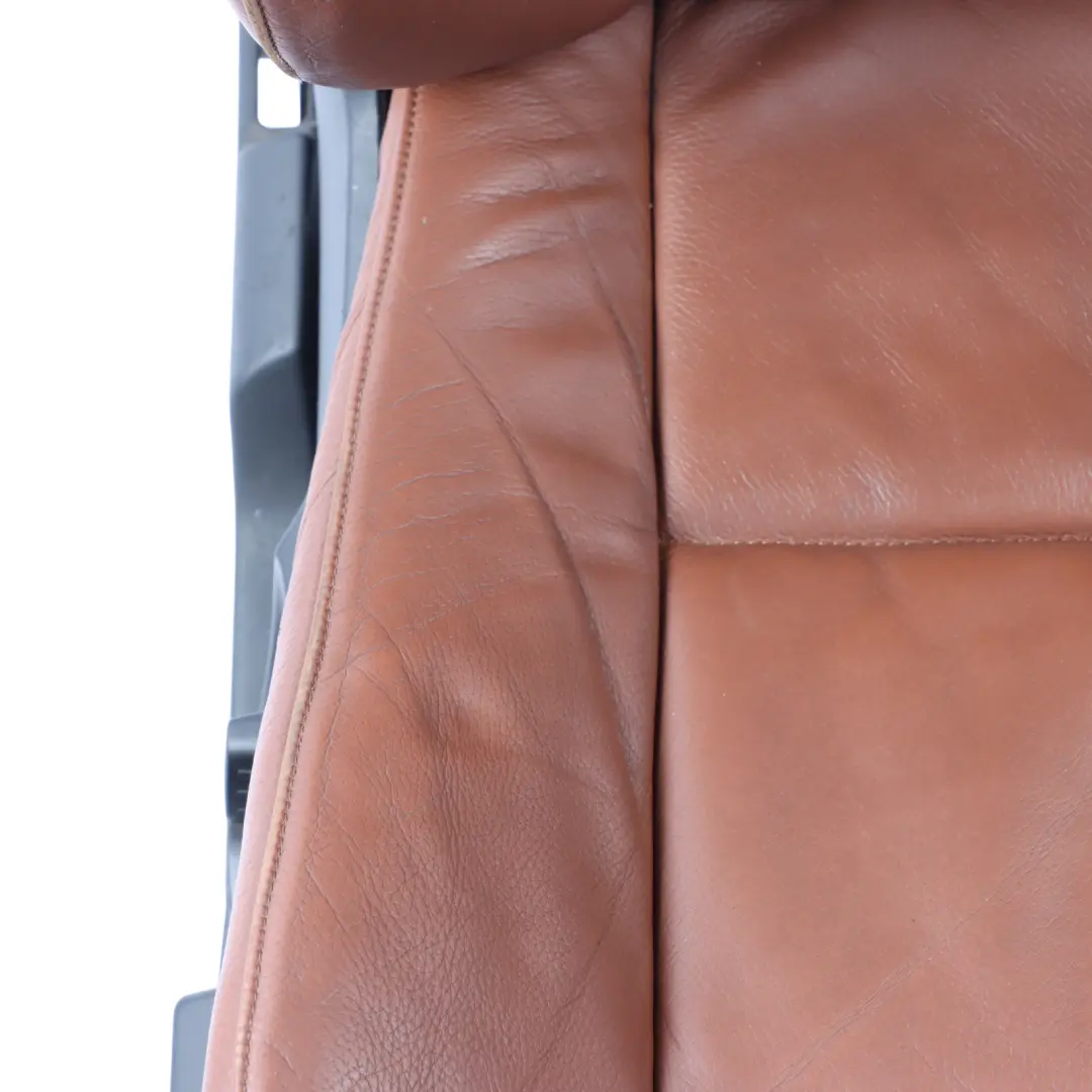 Front Right O/S Interior Heated Leather Dakota Rotorange to BMW E60 E61 Sport Seat with Part number 7152080 BMW E60 E61 Sport Seat Front Right O/S Interior Heated Leather Dakota Rotorange - SKU 7152080-2 - Part number 7152080