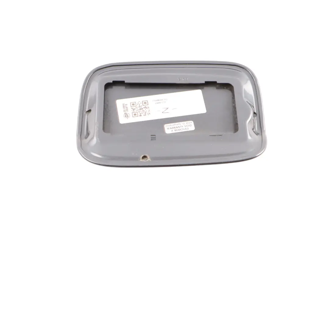 BMW X5 E70 Fill In Flap Fuel Filler Cover Cap Platinum Grey Metallic - A68 - SKU 7160634-PG - Part number 7160634