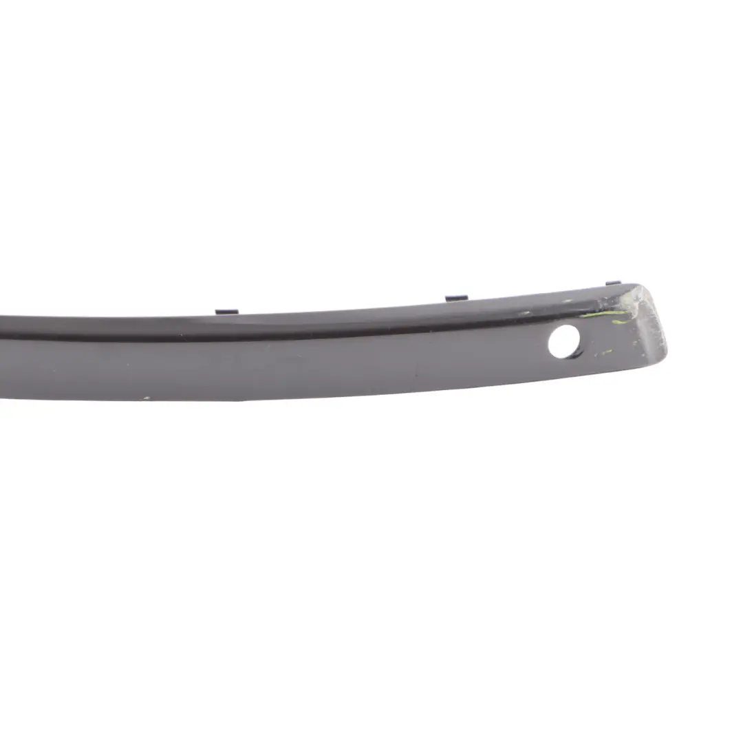 Front Bumper Strip BMW E81 E87N LCI Protective Rubber Right Black Sapphire 475 - SKU 7182372-BS - Part number 7182372