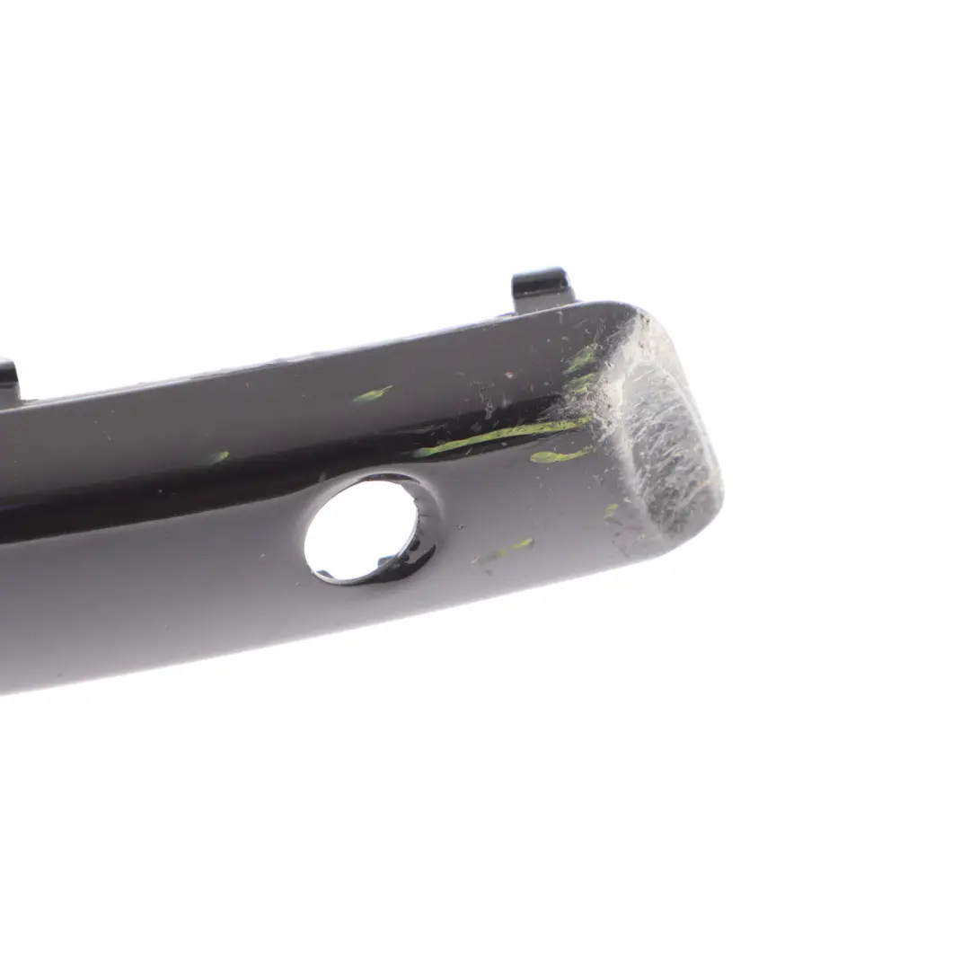  Front Bumper Strip BMW E81 E87N LCI Protective Rubber Right Black Sapphire 475 - SKU 7182372-BS - Part number 7182372