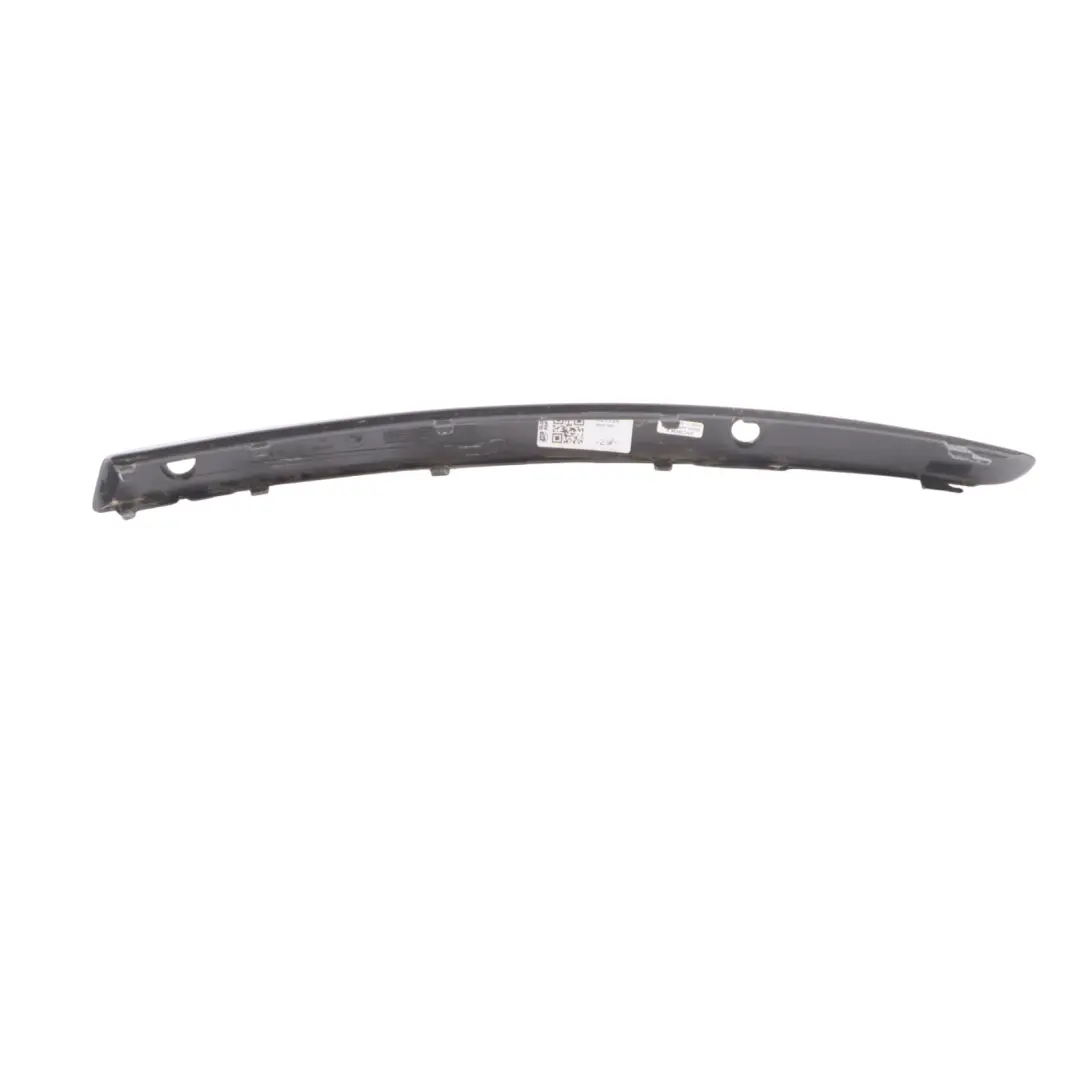  Front Bumper Strip BMW E81 E87N LCI Protective Rubber Right Black Sapphire 475 - SKU 7182372-BS - Part number 7182372