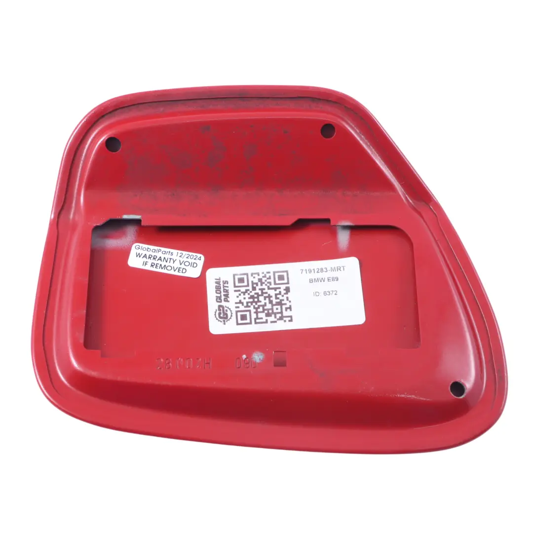 Fill Flap Tankdeckel Melbourne Rot Metallic - A75 für BMW Z4 E89 mit Teilenummer 7191283 BMW Z4 E89 Fill Flap Tankdeckel Melbourne Rot Metallic - A75 - SKU 7191283-MRT - Teilenummer 7191283