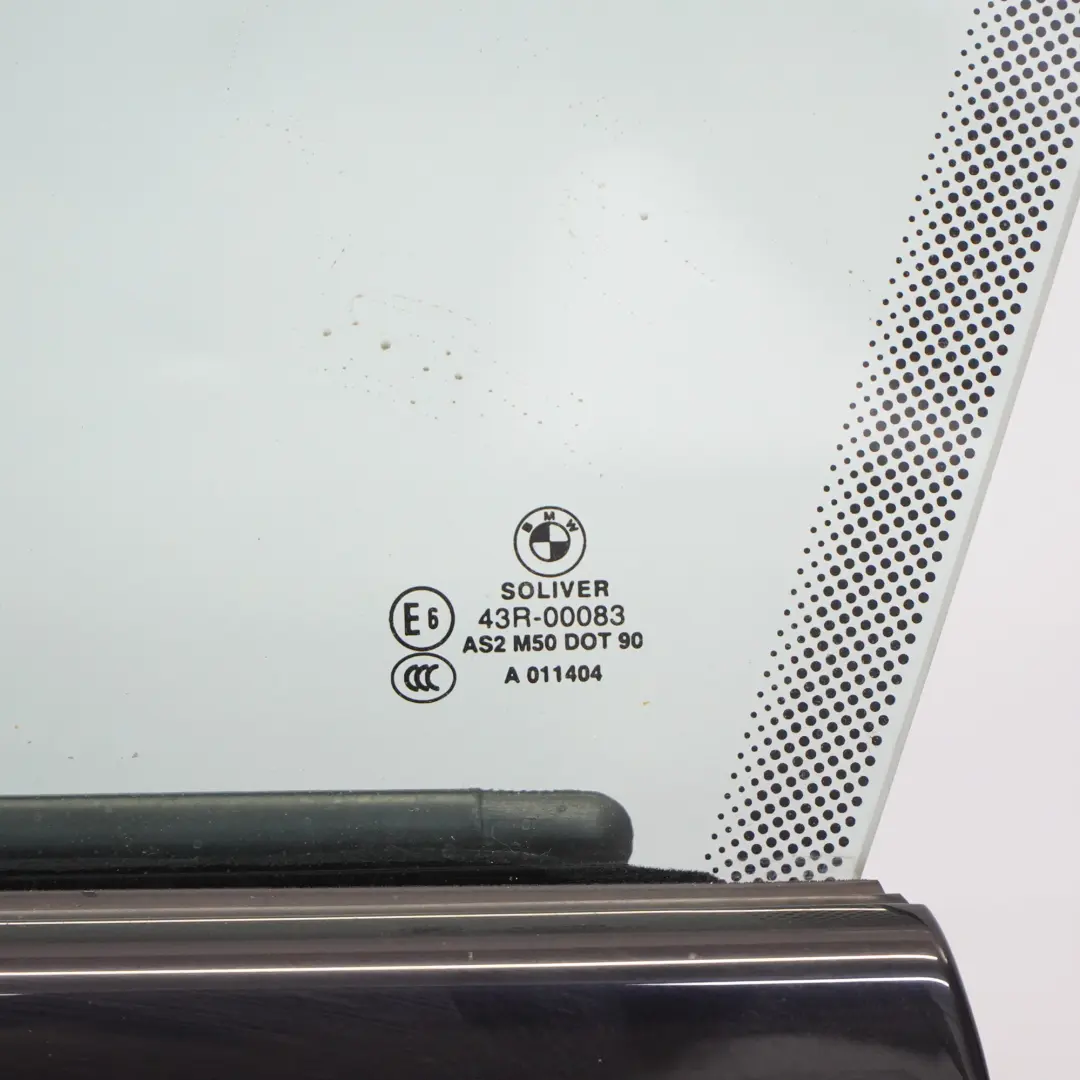 BMW E92 E93 Door Front Left N/S Black Sapphire Metallic - 475 - SKU 7200569-BS - Part number 7200569