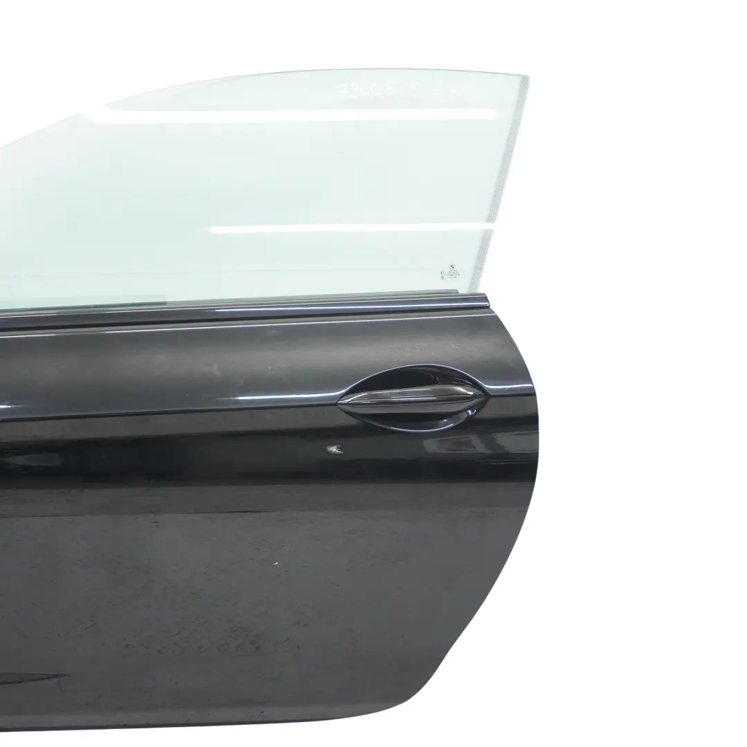Door Front Left N/S Black Sapphire Metallic - 475 to BMW E92 E93 with Part number 7200569 BMW E92 E93 Door Front Left N/S Black Sapphire Metallic - 475 - SKU 7200569-BS - Part number 7200569