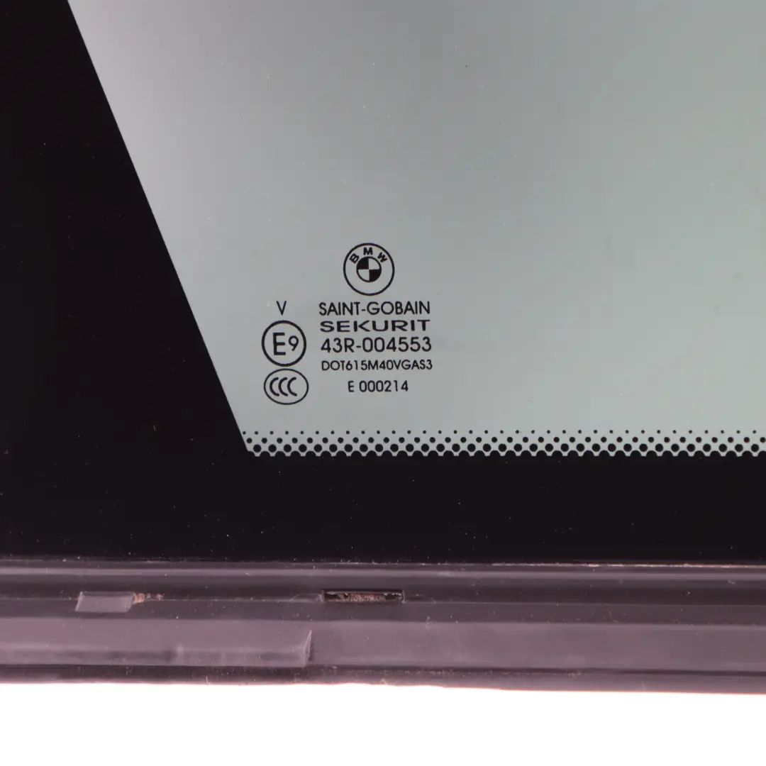 Seitenscheibe Hinten Schwarz Glasdichtung Links AS3 7207883 für BMW X5 E70 mit Teilenummer 7207885 BMW X5 E70 Seitenscheibe Hinten Schwarz Glasdichtung Links AS3 7207883 - SKU 7207885-4 - Teilenummer 7207885